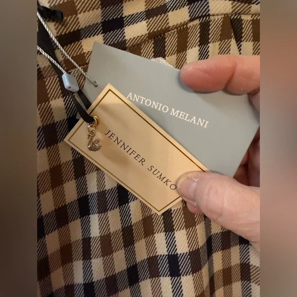 ANTONIO MELANI x Jennifer Sumko Amelia Women’s Pants NWT Size 12 - Picture 5 of 10